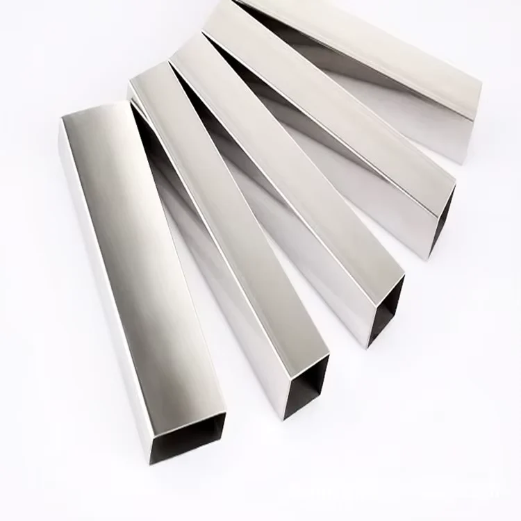 201 304 316 Stainless Steel Seamless Square Pipe ASTM A312 Factory Direct Supplier