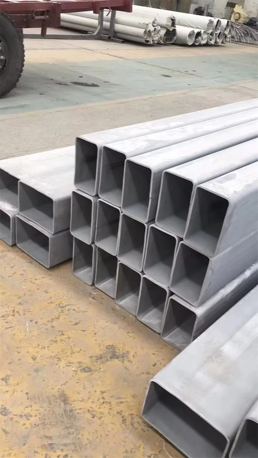 304 316L Stainless Steel Square Rectangular Tube ASTM A312 BA Finish Factory Direct Supplier