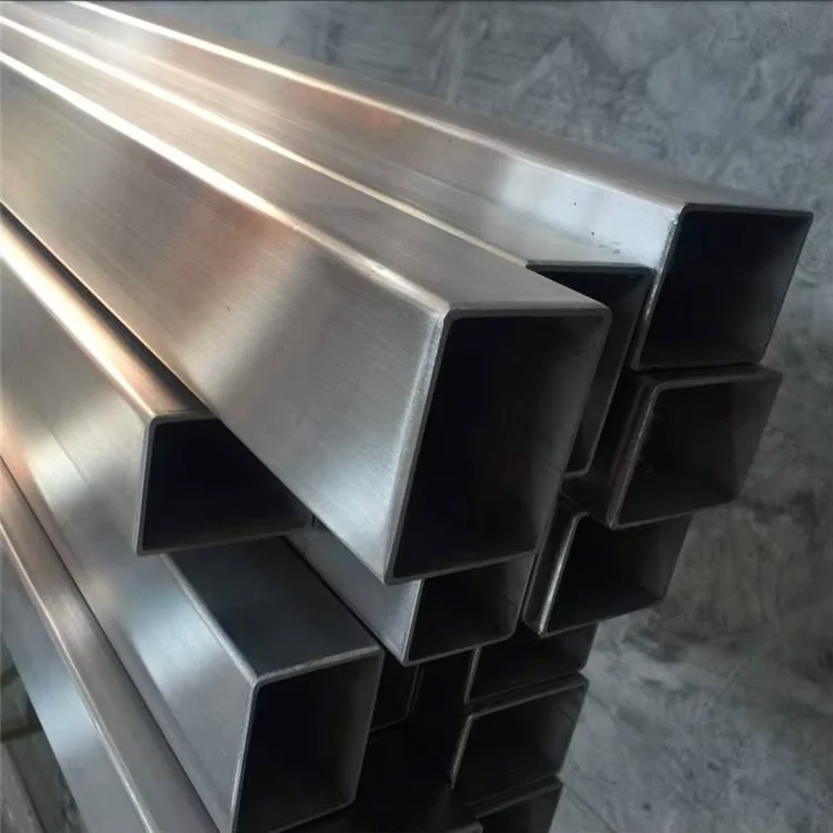 304 316L Stainless Steel Square Rectangular Tube BA Surface ERW Welded Factory Direct Supplier