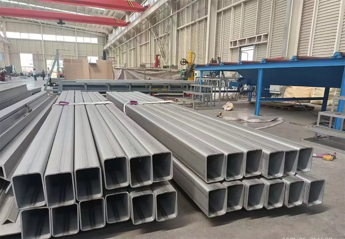 304 316L Stainless Steel Square Tube BA Finish ERW Welded Custom Sizes Factory Direct Supplier