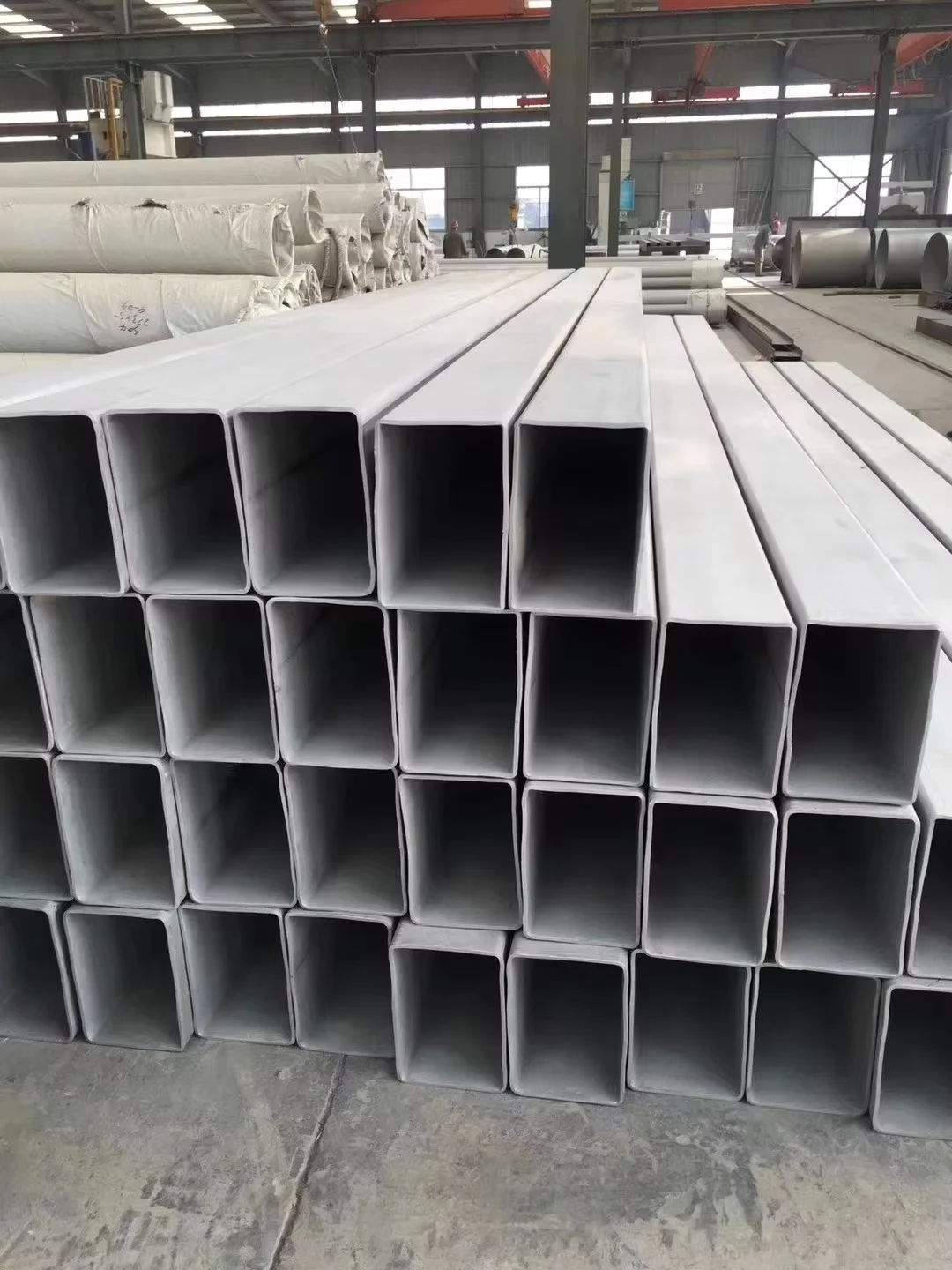 304 316L Stainless Steel Square Tube BA Finish ERW Welded Custom Sizes Factory Direct Supplier