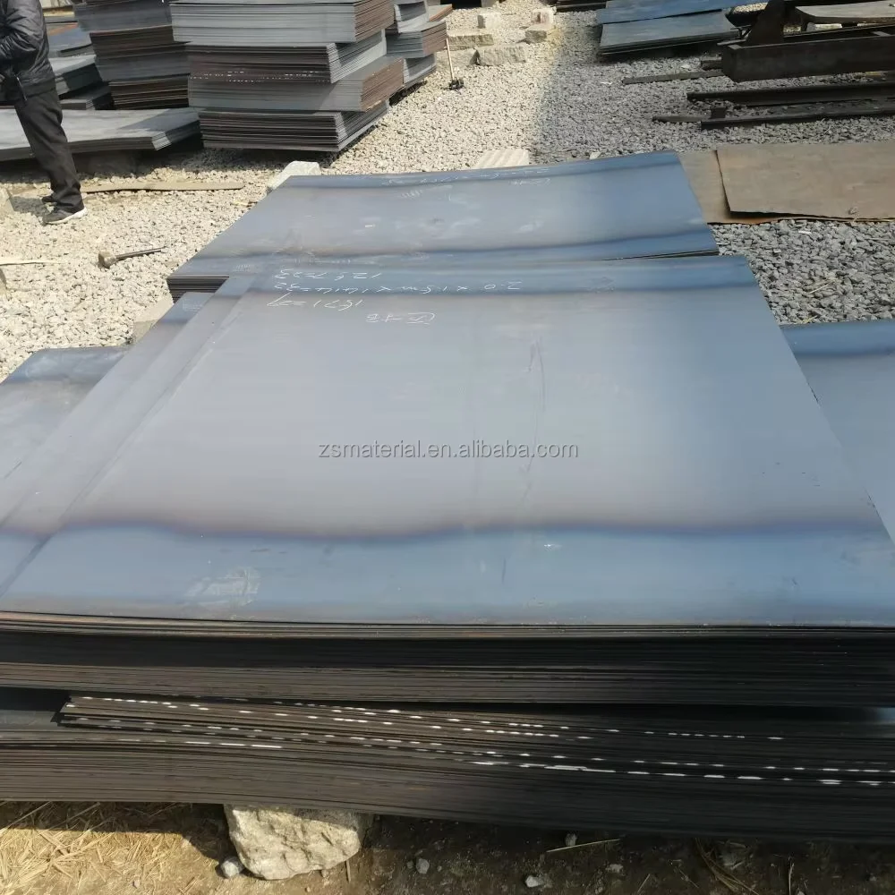A36 S235 S355 Q235 Hot Rolled Carbon Steel Plate Factory Direct