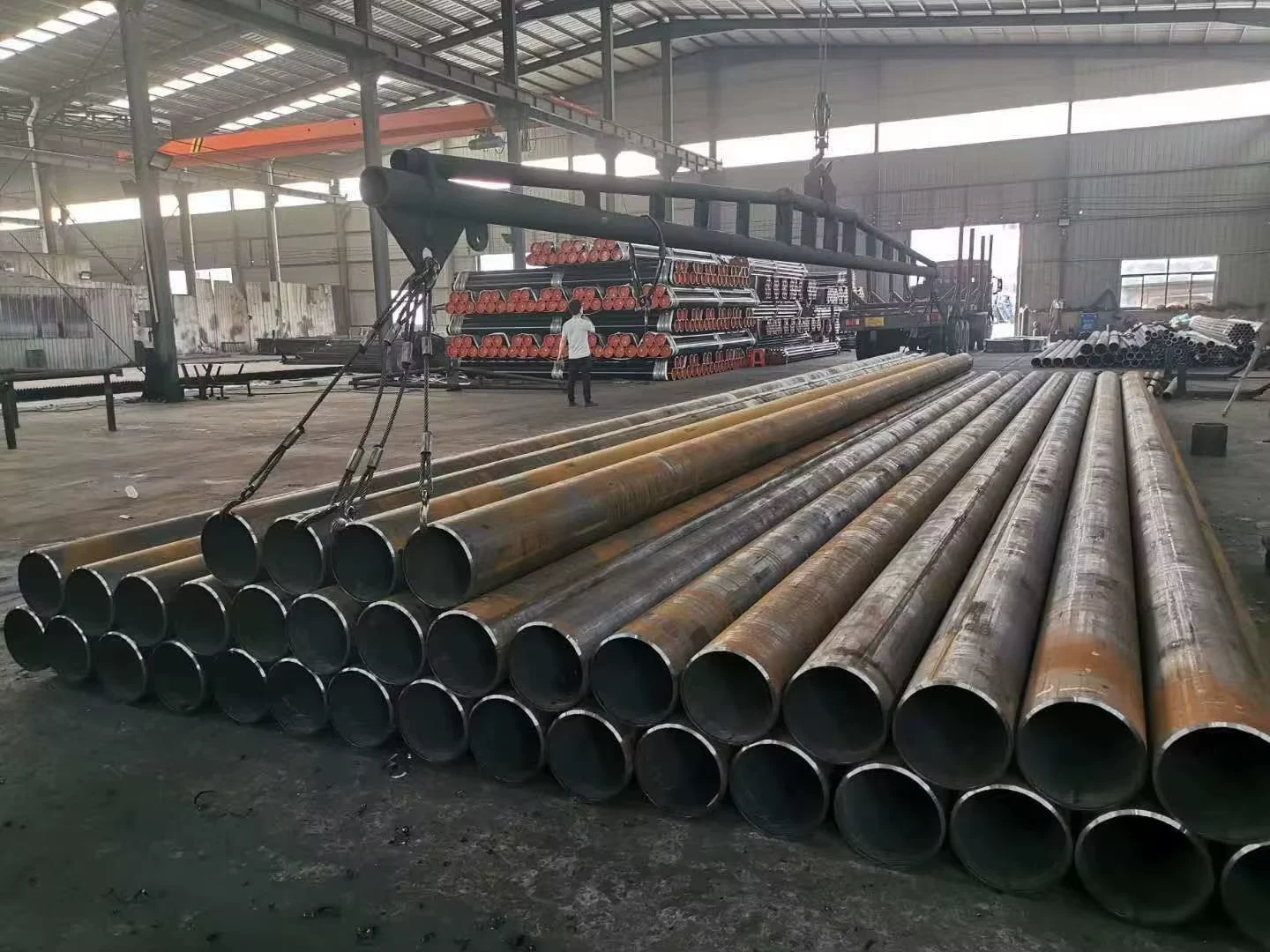 A53 A106 Seamless Steel Pipe ASTM DIN Standard Manufacturer
