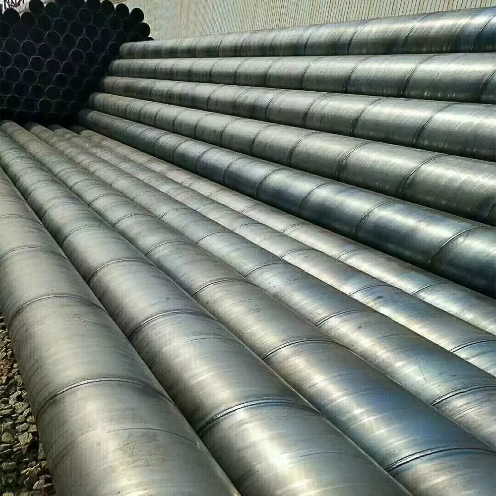 API 5L GR.B Spiral Welded Steel Pipe ASTM A252 Manufacturer