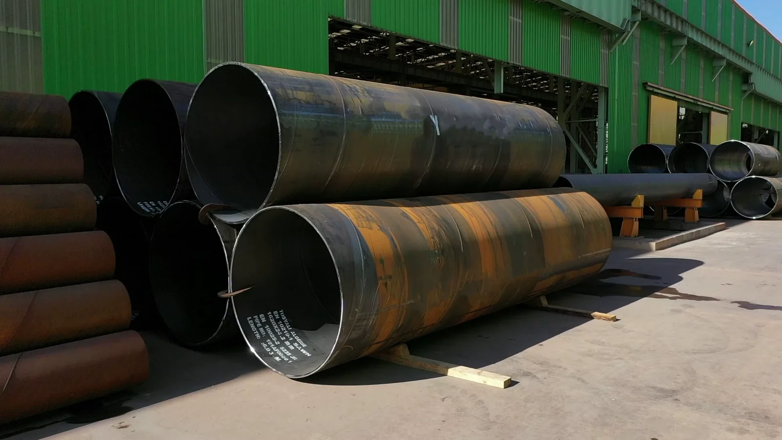 API 5L GR.B X42 SSAW Spiral Welded Steel Pipe OD 219-3000mm Manufacturer