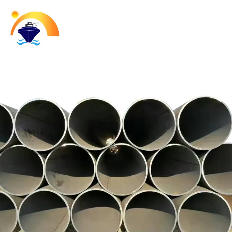 API 5L Grade B SSAW Spiral Welded Steel Pipe Black Painted Supplier
