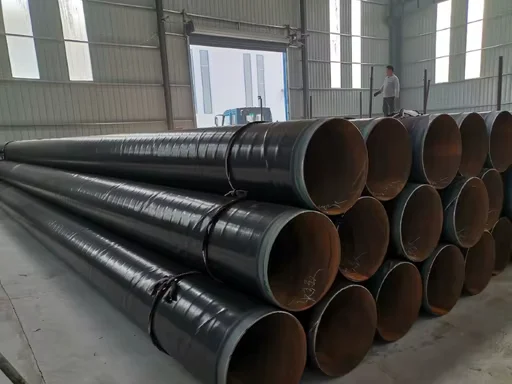API 5L LSAW Carbon Steel Pipe Supplier API 5L GB/T 9711.1 Coated