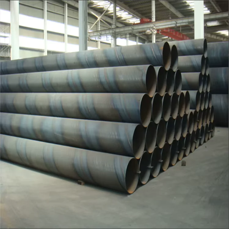 API 5L SSAW Spiral Welded Steel Pipe Supplier, OD 21.3-609.6mm