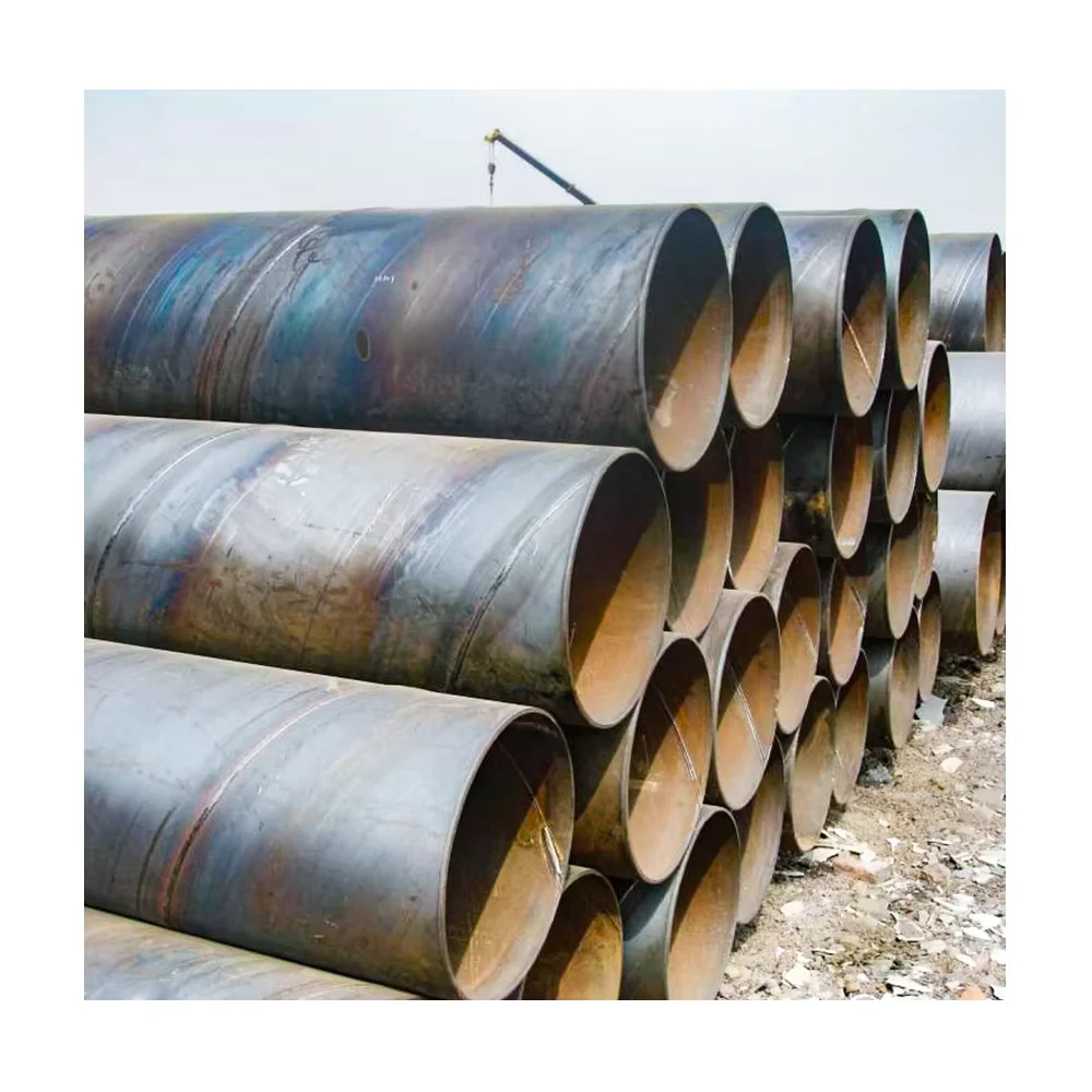 API 5L SSAW Spiral Welded Steel Pipe Supplier, OD 21.3-609.6mm