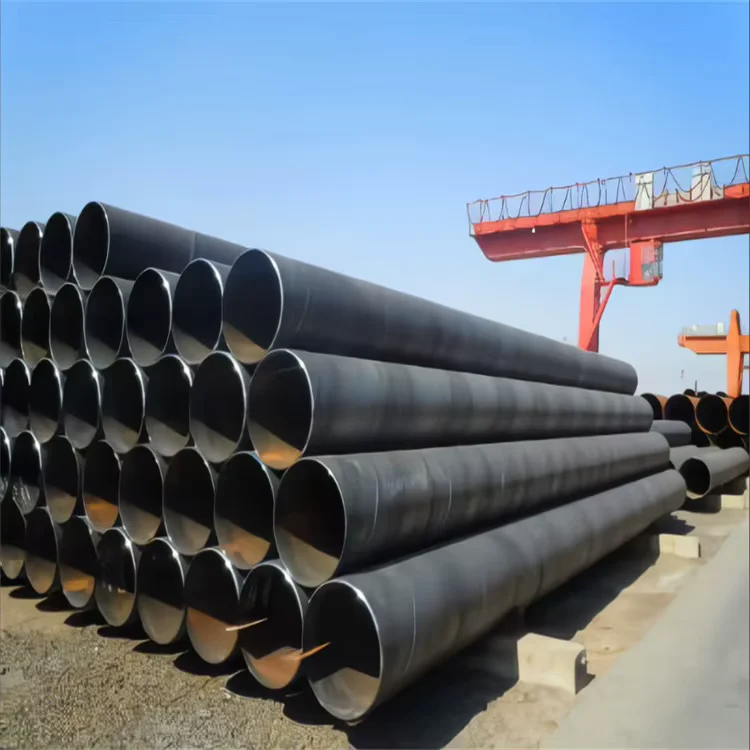 API 5L SSAW Spiral Welded Steel Pipe Supplier, OD 21.3-609.6mm