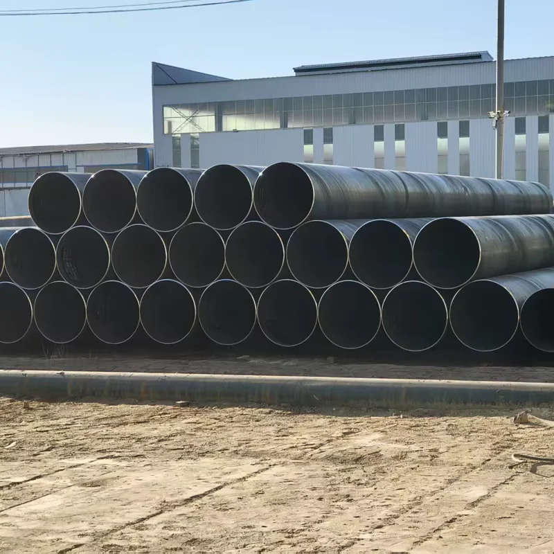 API 5L SSAW Steel Pipe, ASTM A252 Large Diameter Supplier