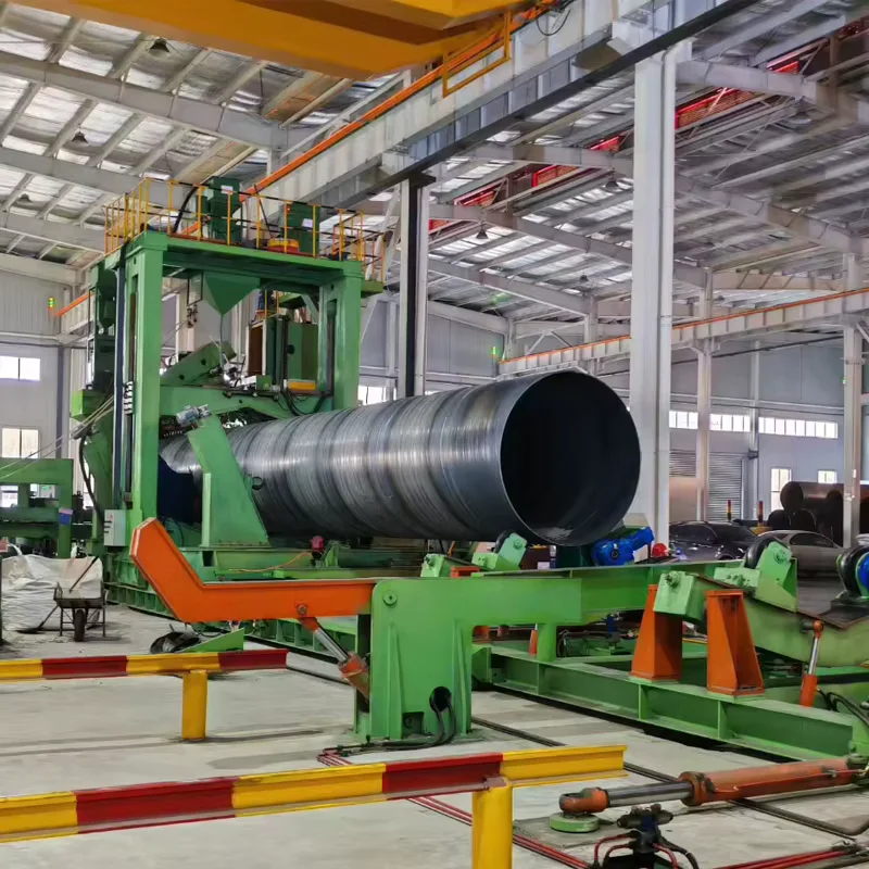 API 5L SSAW Steel Pipe, ASTM A252 Large Diameter Supplier
