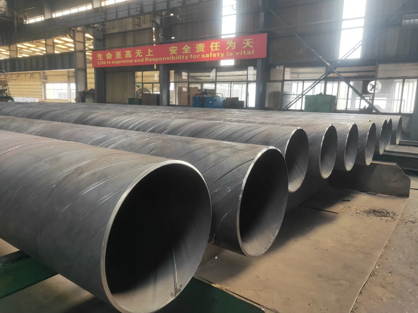 API 5L SSAW Steel Pipe OD 219-3200mm for Oil Gas Pipeline Manufacturer
