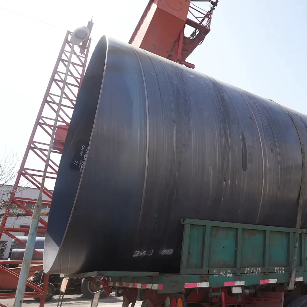 API 5L X42-X70 SSAW Spiral Welded Steel Pipe Manufacturer