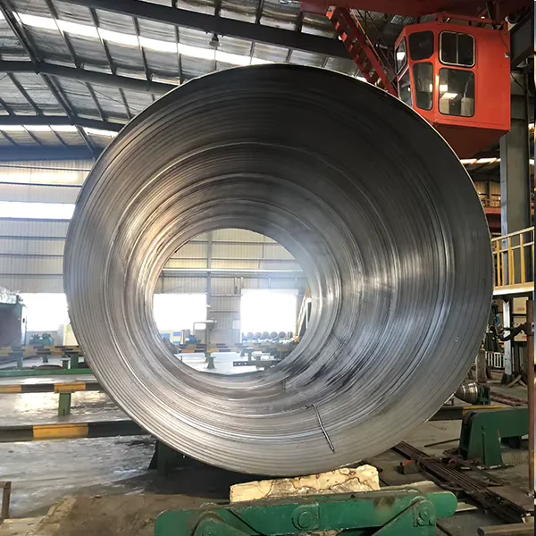 API 5L X70 X52 SSAW Spiral Welded Steel Pipe OD 219-4064mm Manufacturer