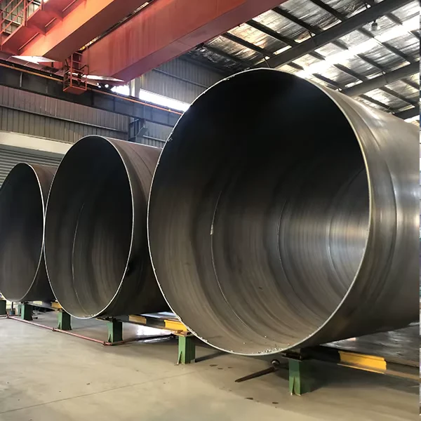 API 5L X70 X52 SSAW Spiral Welded Steel Pipe OD 219-4064mm Manufacturer