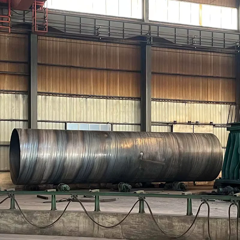 ASTM A106/A53 Gr.B SSAW Steel Pipe 400-3000mm Manufacturer