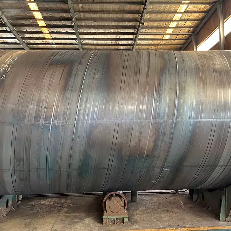 ASTM A106/A53 Gr.B SSAW Steel Pipe 400-3000mm Manufacturer