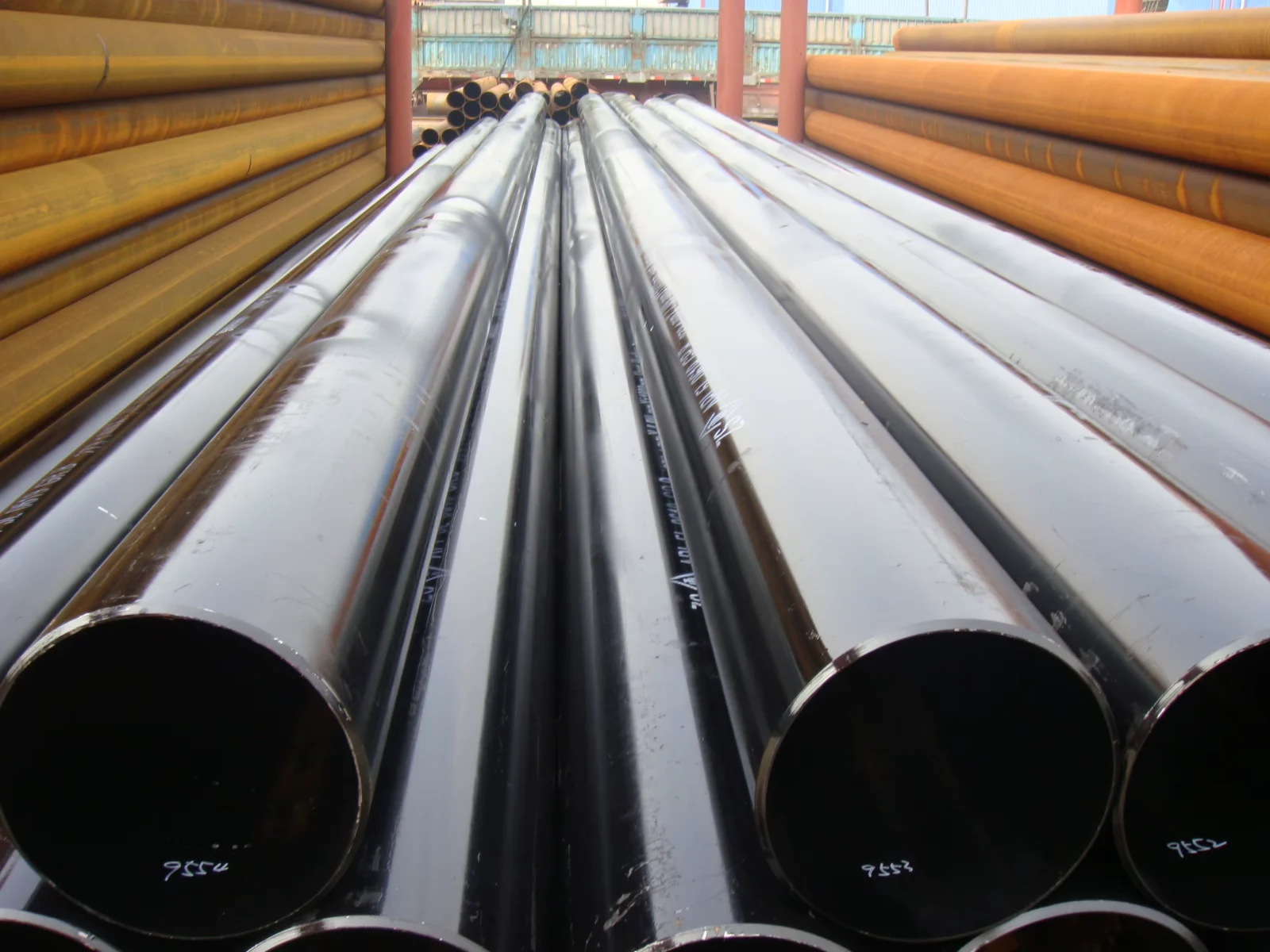 ASTM A106 LSAW Steel Pipe OD 355.6-1626mm Manufacturer
