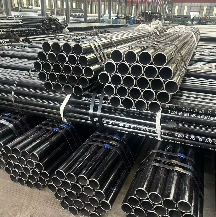ASTM A106 Seamless Steel Pipe Manufacturer OD 10-609mm API 5L Boiler Tube Supplier