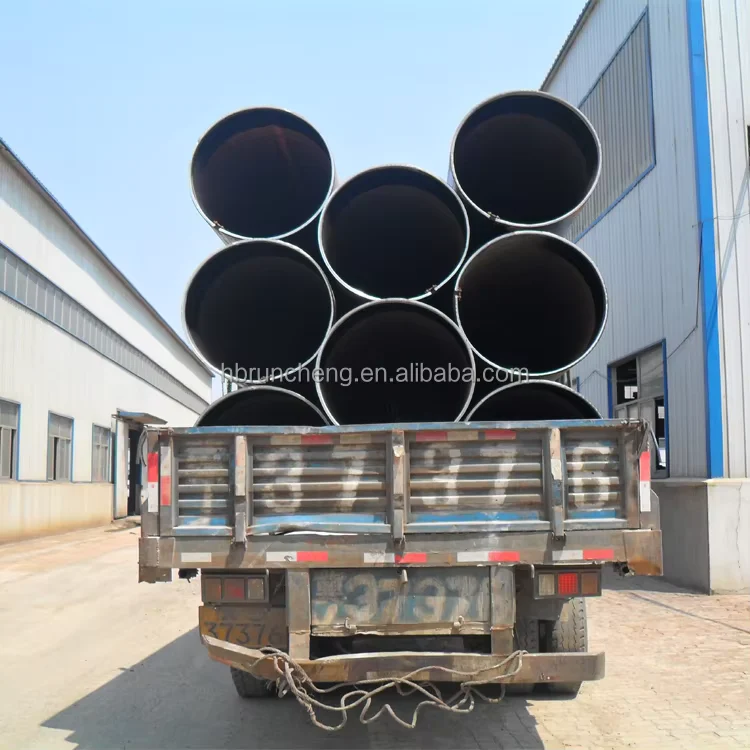 ASTM A252 Gr.2 SSAW Steel Pipe OD 21.3-914.4mm Manufacturer