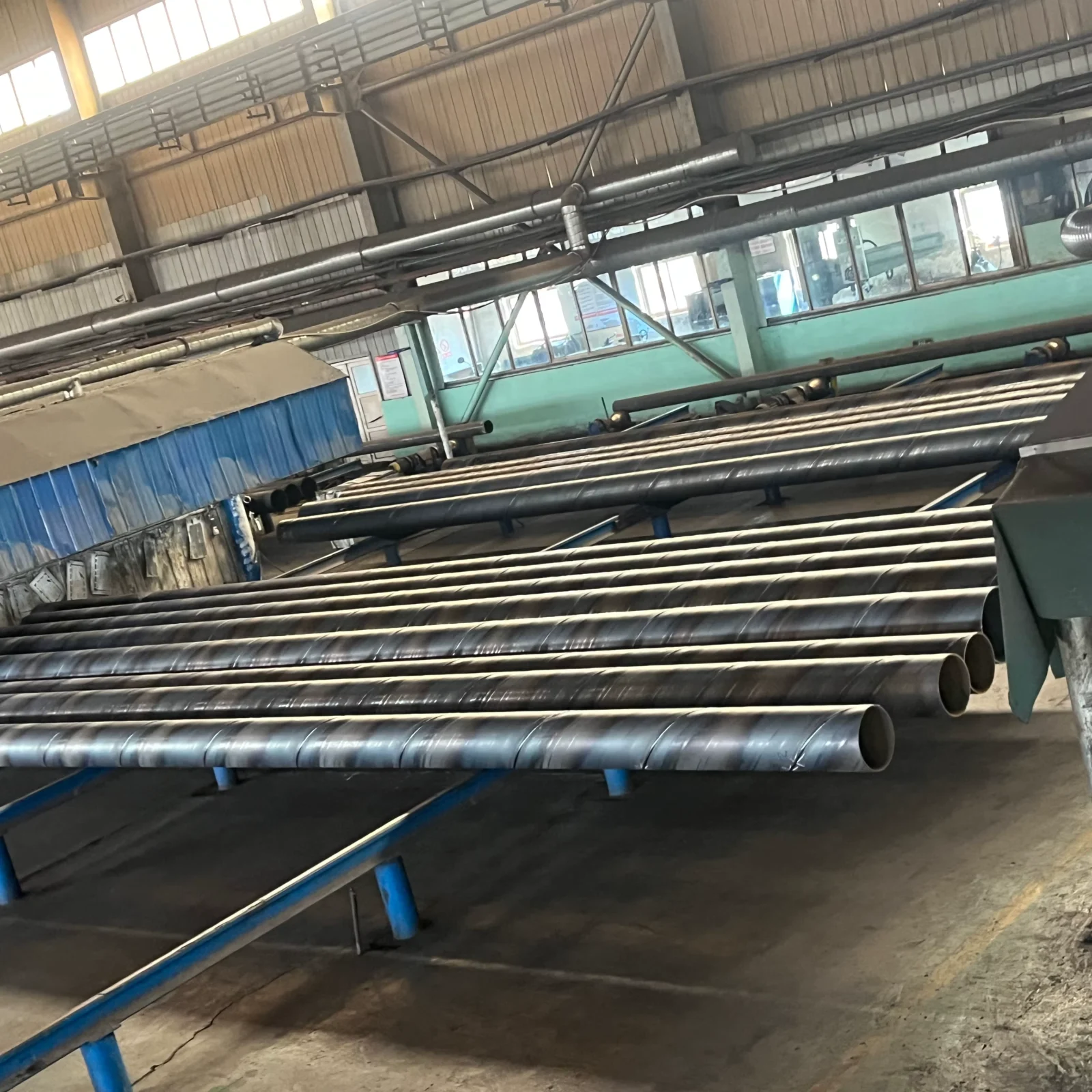 ASTM A252 Grade 1 SSAW Spiral Welded Steel Pipe OD 219-4200mm Supplier