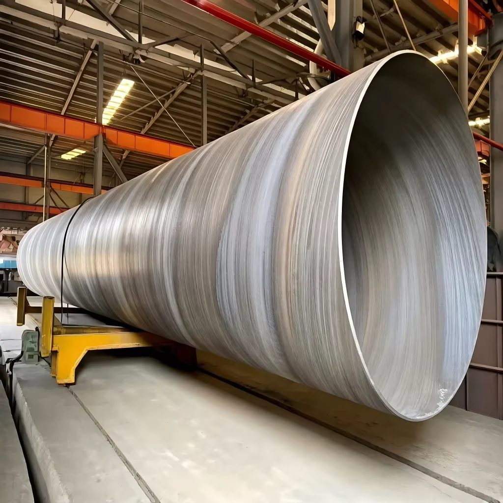 ASTM A252 Grade 2/3 SSAW Steel Pipe DN200-3600mm Factory Direct