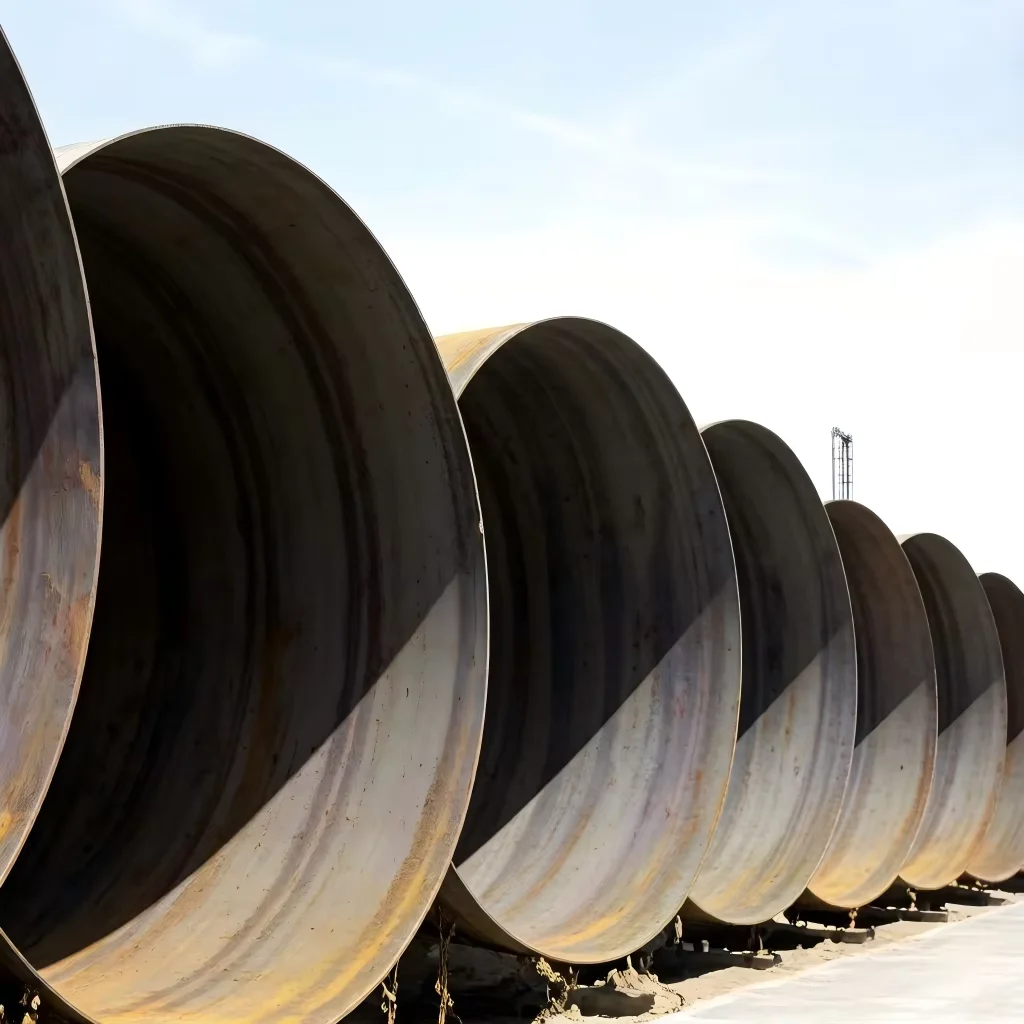 ASTM A252 Grade 2/3 SSAW Steel Pipe DN200-3600mm Factory Direct