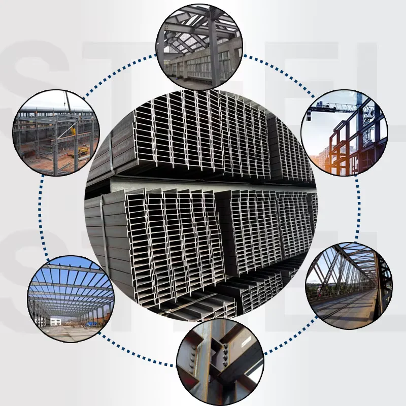 ASTM A36/A992 Hot Rolled H-Beam Supplier 100-900mm