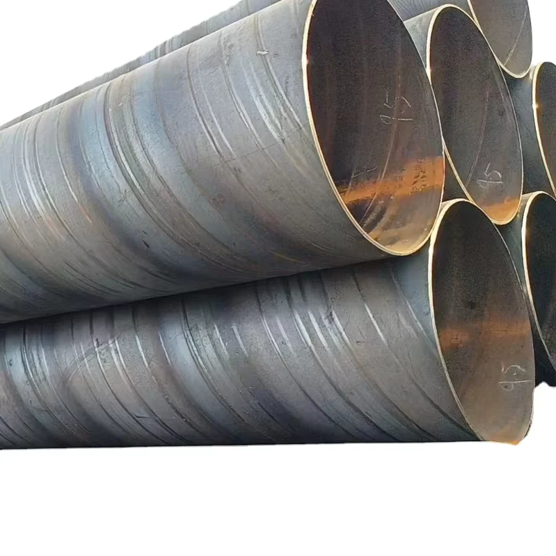 ASTM A36 SSAW Spiral Steel Pipe 0.5-40mm Wall Thickness Manufacturer Supplier