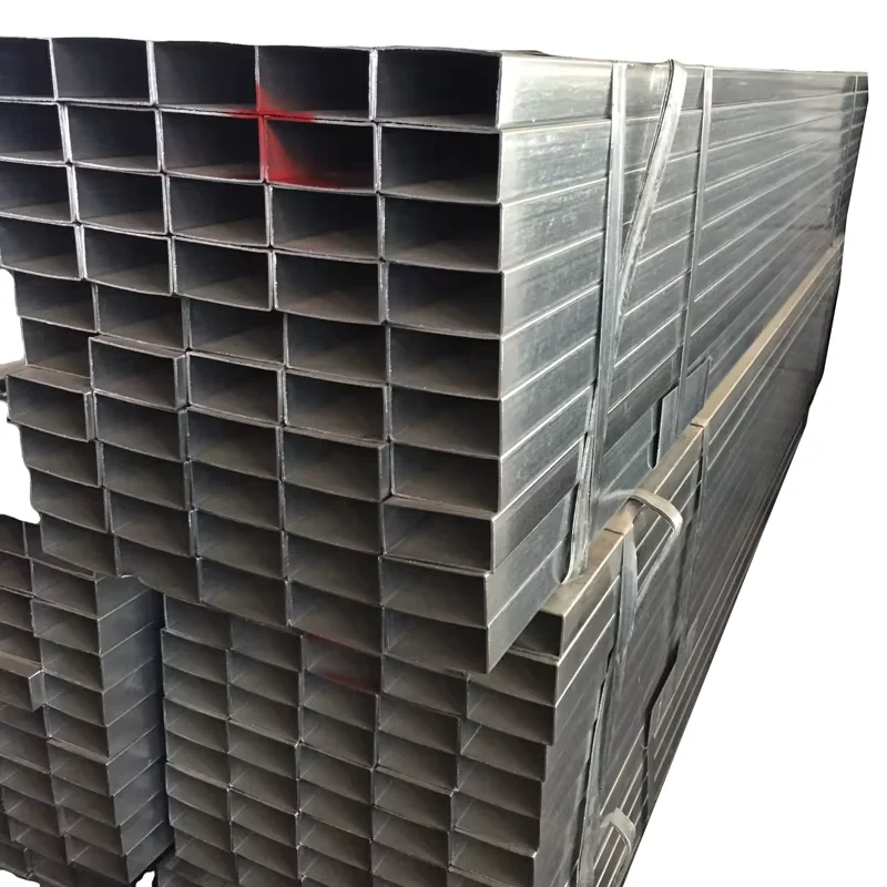 ASTM A500 GR.B Hot Dipped Galvanized Rectangular Steel Tube Supplier