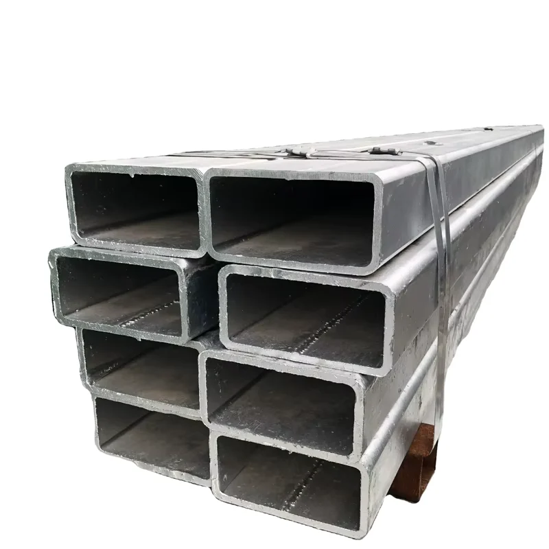 ASTM A500 GR.B Hot Dipped Galvanized Rectangular Steel Tube Supplier