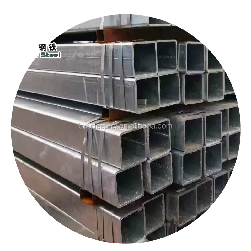 ASTM A500 Gr.B Rectangular Steel Tube Galvanized 1-30mm Supplier