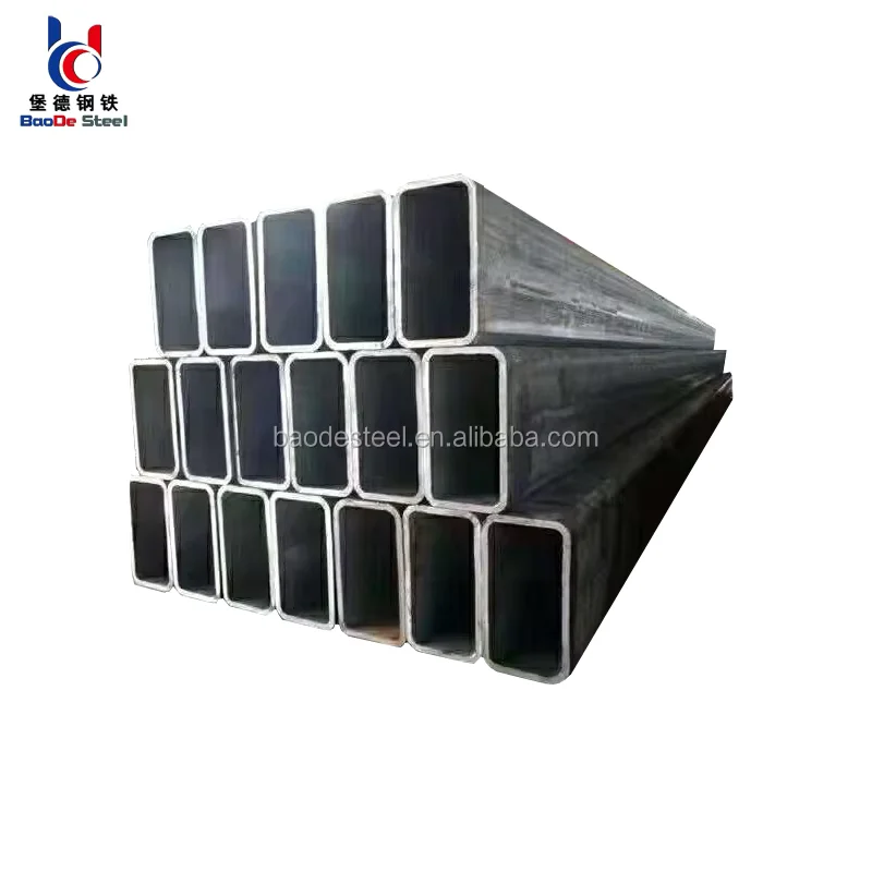 ASTM A500 S355 Rectangular GI Steel Tube Manufacturer 1-30mm Wall