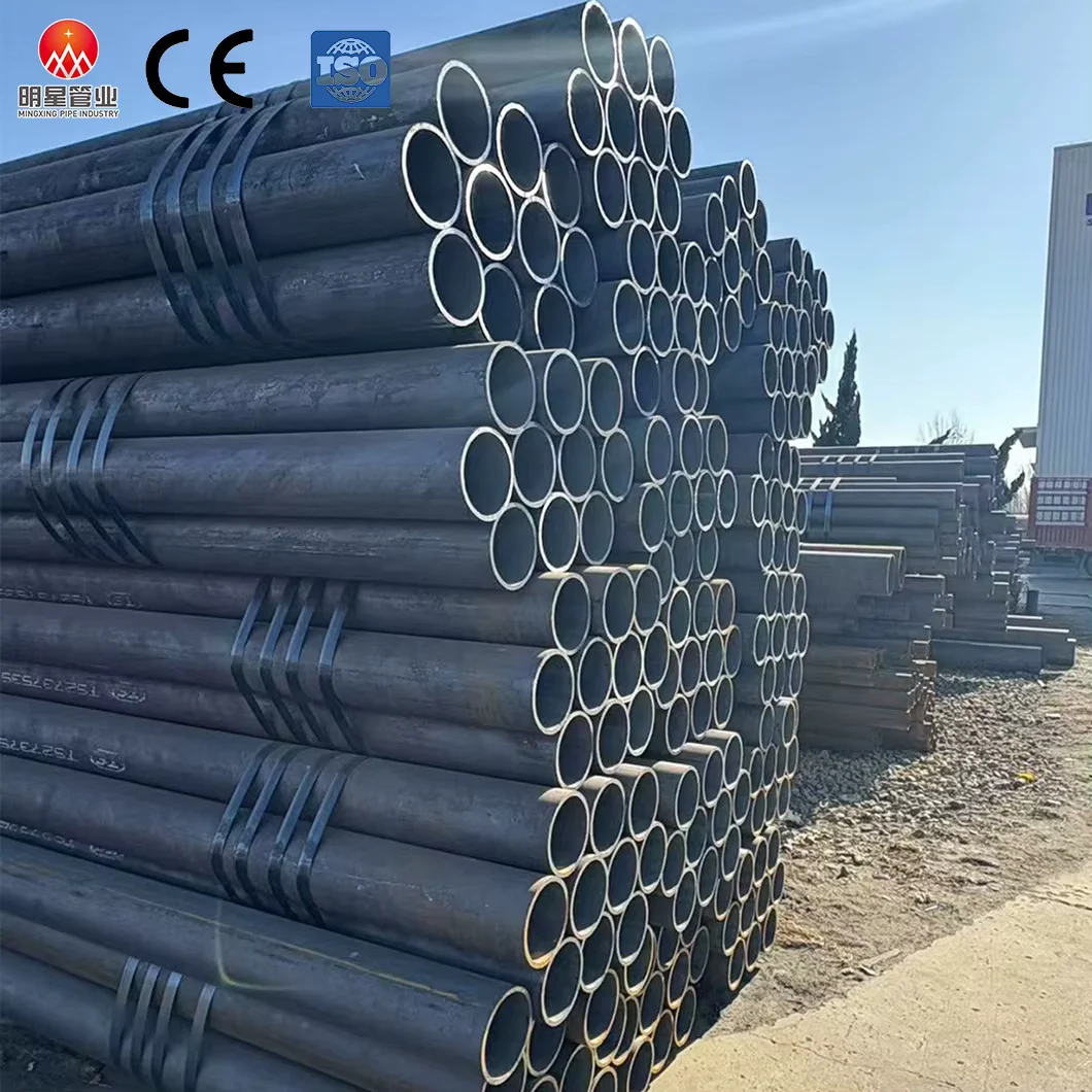 ASTM A53 A106 Grade B Carbon Steel Pipe SSAW ERW Manufacturer OD 10-1000mm