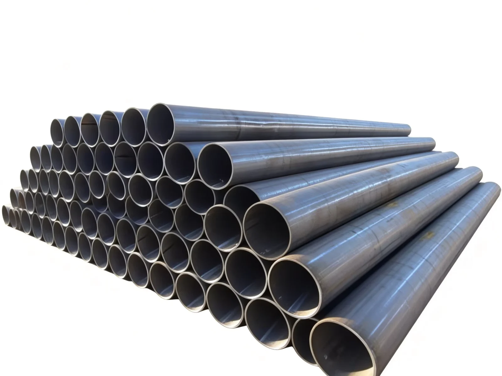 ASTM A53 A672 ERW Welded Steel Pipe OD 21.3-1219mm Supplier