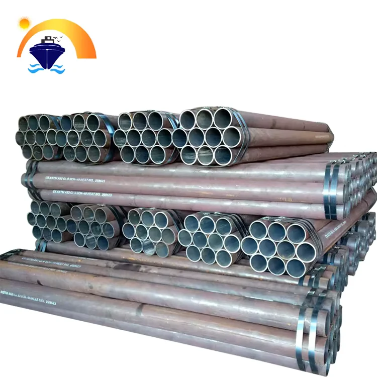 ASTM Corten Steel ERW Welded Carbon Steel Pipe Supplier Galvanized
