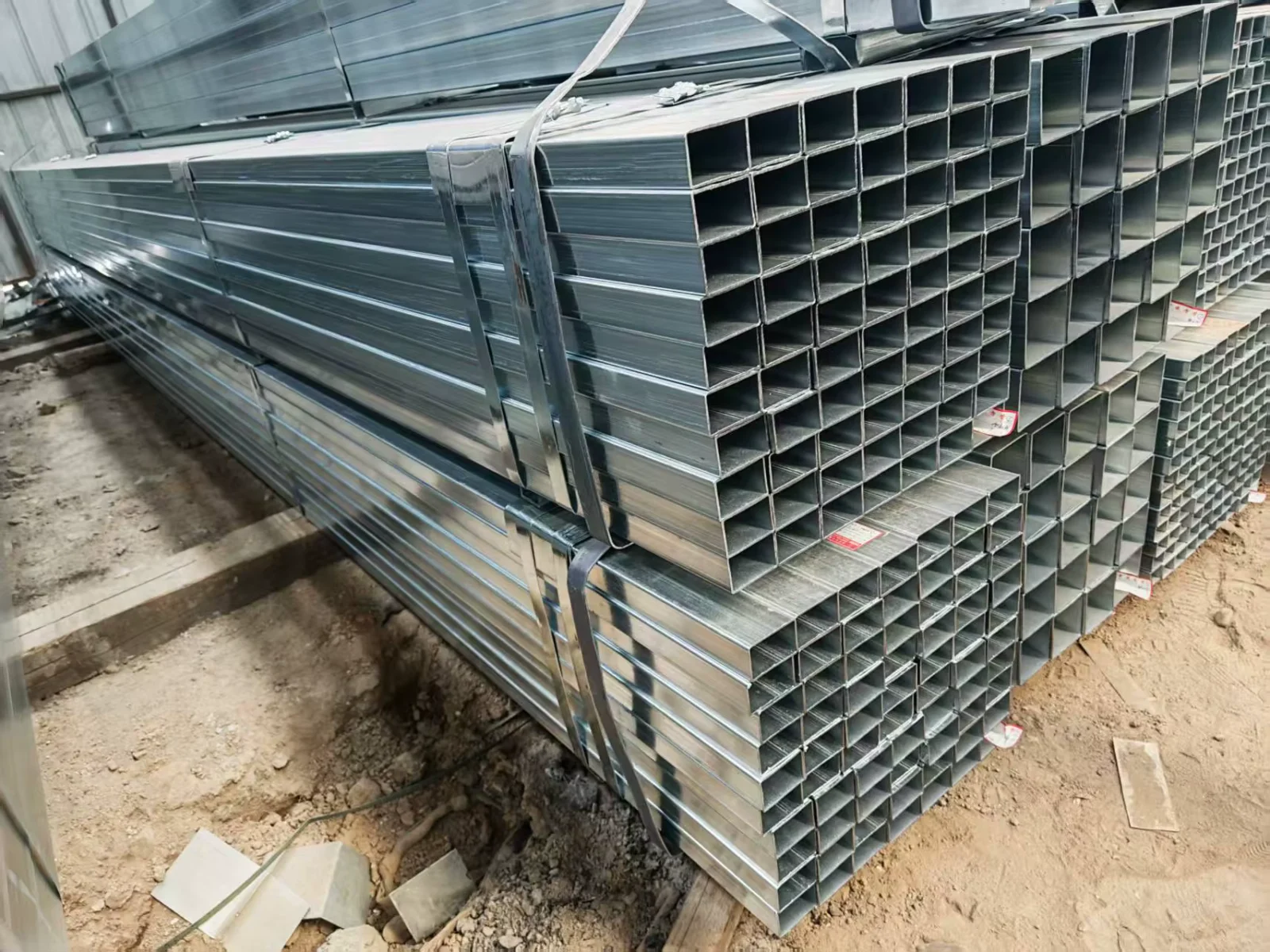 ASTM Galvanized Square Rectangular Steel Tube Z30-Z40 Factory Direct Supplier