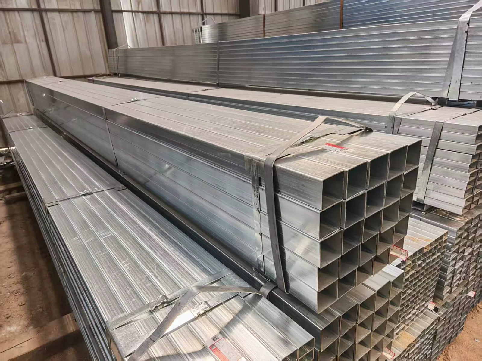 ASTM Galvanized Square Rectangular Steel Tube Z30-Z40 Factory Direct Supplier