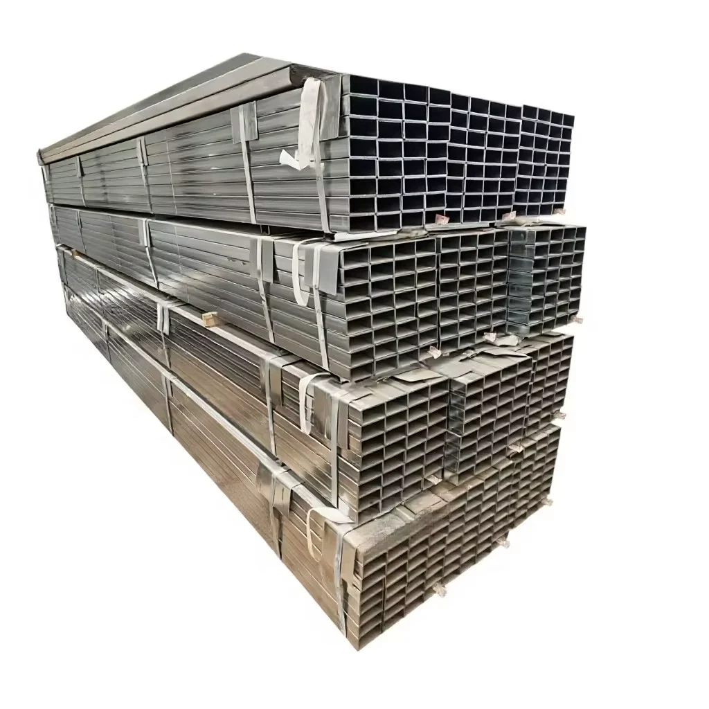 ASTM Galvanized Square Rectangular Steel Tube Z30-Z40 Factory Direct Supplier
