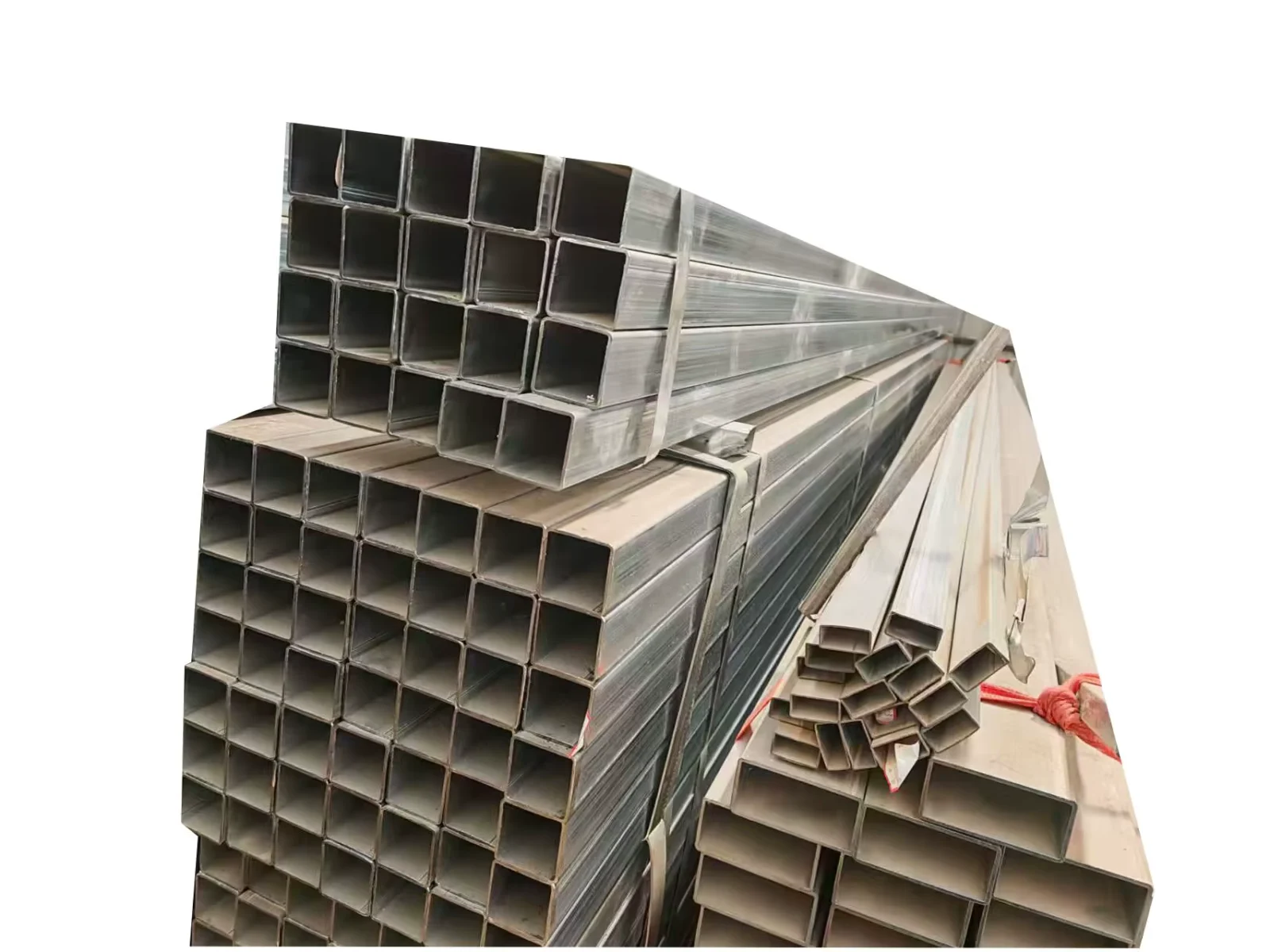 ASTM Galvanized Square Rectangular Steel Tube Z30-Z40 Factory Direct Supplier