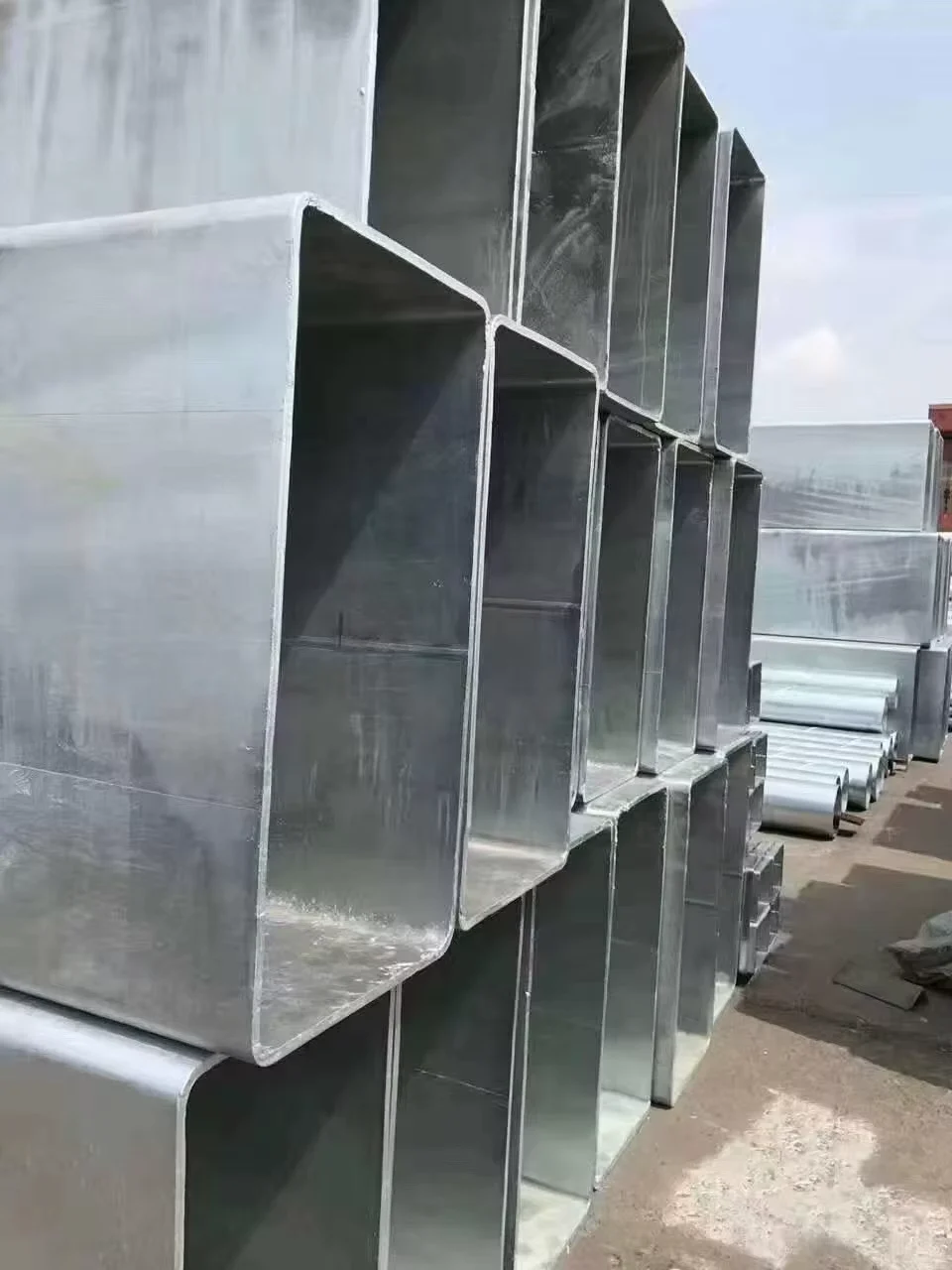 Carbon Steel Hot Dip Galvanized Square Rectangular Tube ASTM Z10-Z29