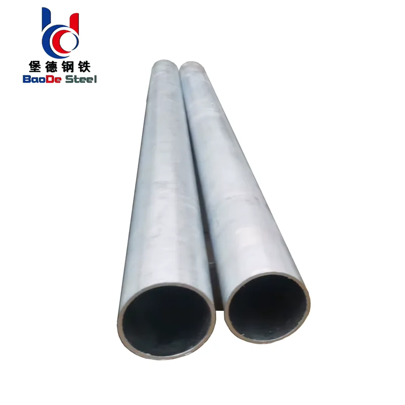 Carbon Steel Round Galvanized ERW Pipe DN15-DN200 BS 1387 Manufacturer