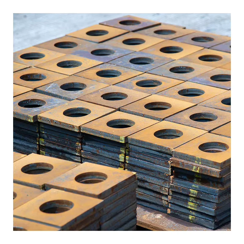 Carbon Steel Sheet Metal Fabrication Laser Cutting Bending Stamping 1-80mm
