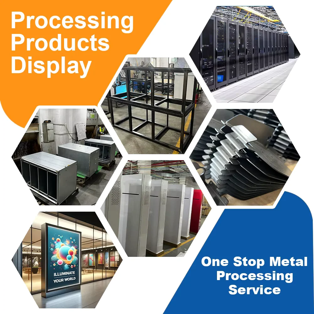 Carbon Steel Stainless Aluminum Sheet Metal Fabrication Service Custom OEM Laser Cutting Welding