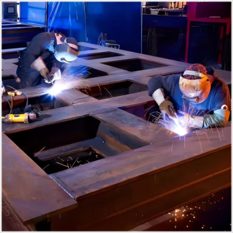 Custom Sheet Metal Fabrication Parts Laser Cutting Bending Welding Supplier
