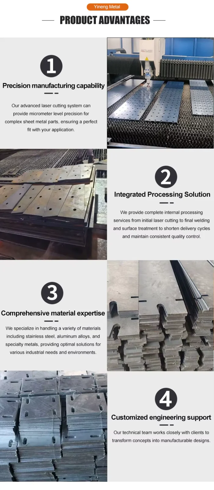 Custom Steel Plate Laser Cutting Service Supplier