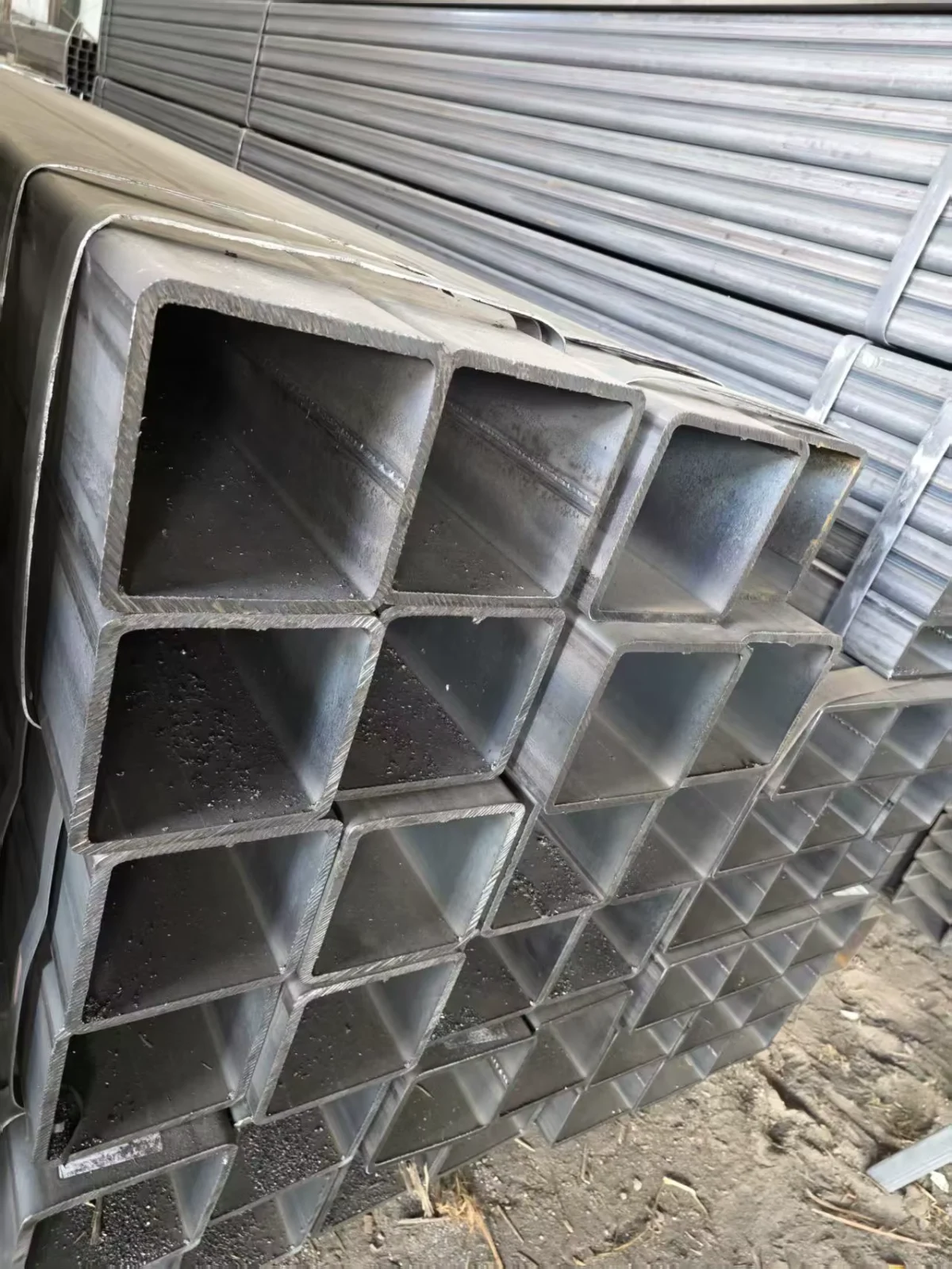 DX51D G550 Galvanized Square Rectangular Steel Tube ASTM CE Supplier