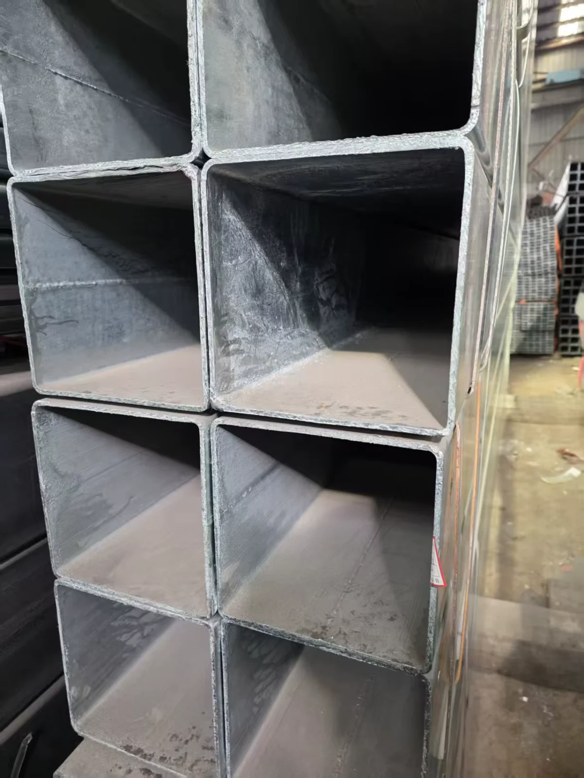 DX51D G550 Galvanized Square Rectangular Steel Tube ASTM CE Supplier