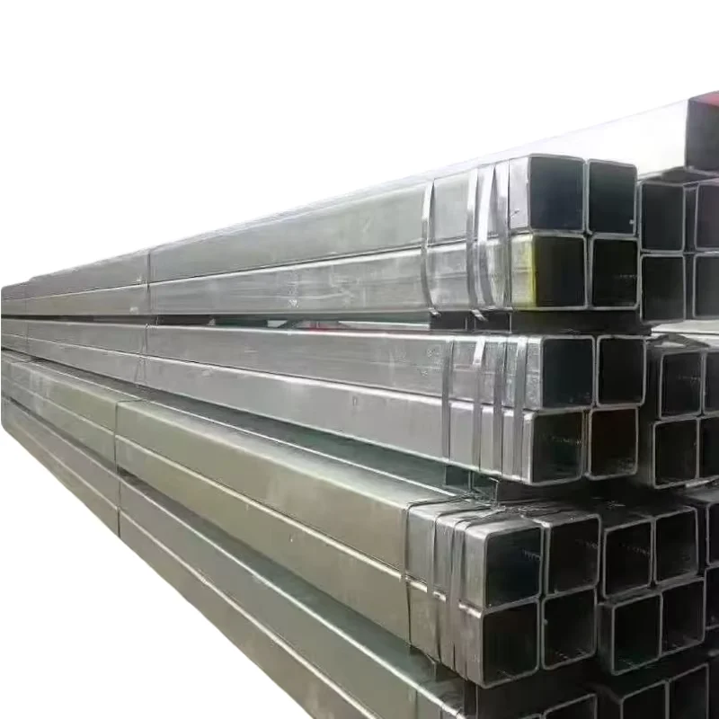 DX51D G550 Galvanized Square Rectangular Steel Tube ASTM Custom Sizes Supplier